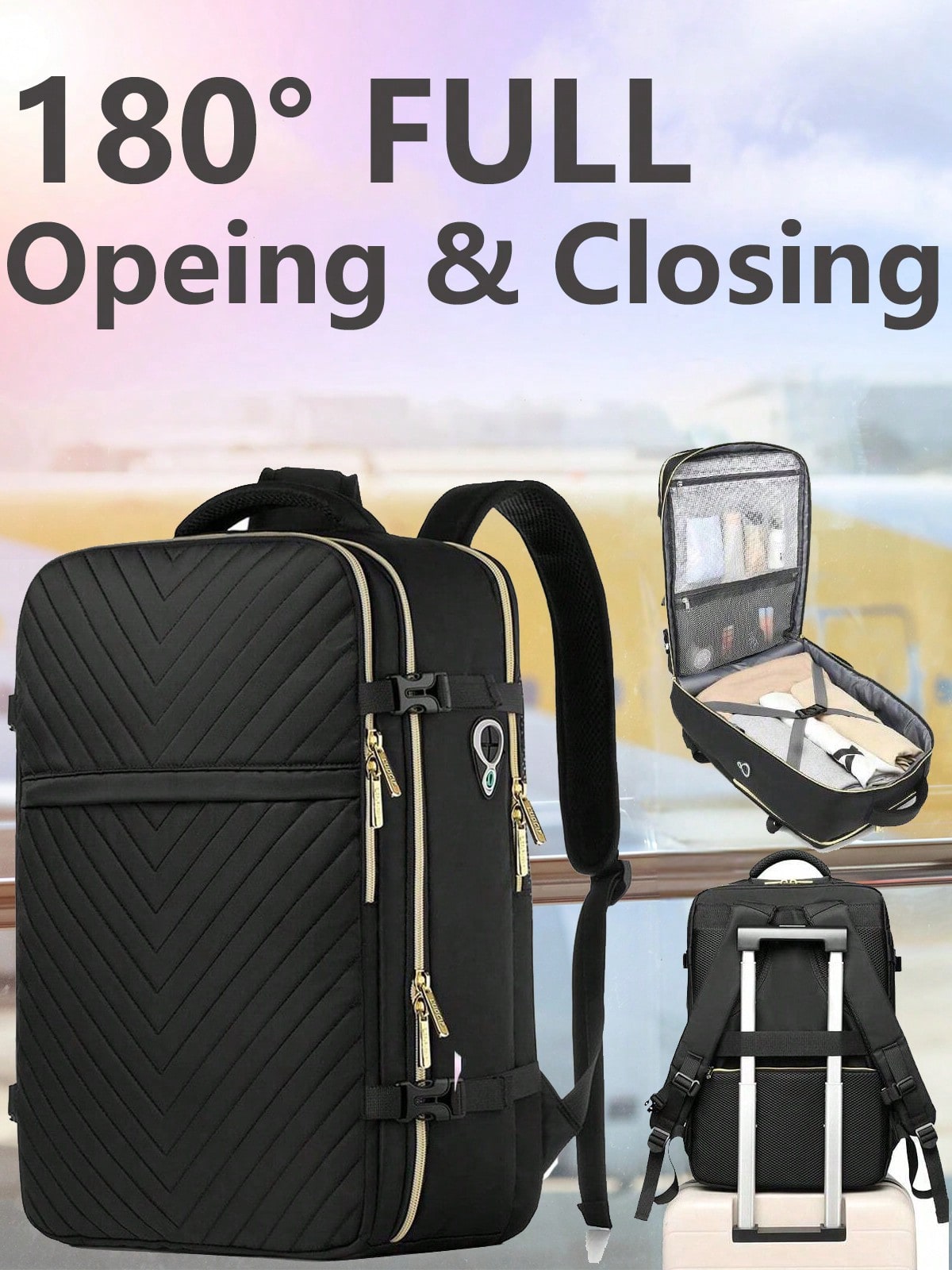 Travel Backpack Anti Theft - Ransel Perjalanan Besar - Tas Ransel