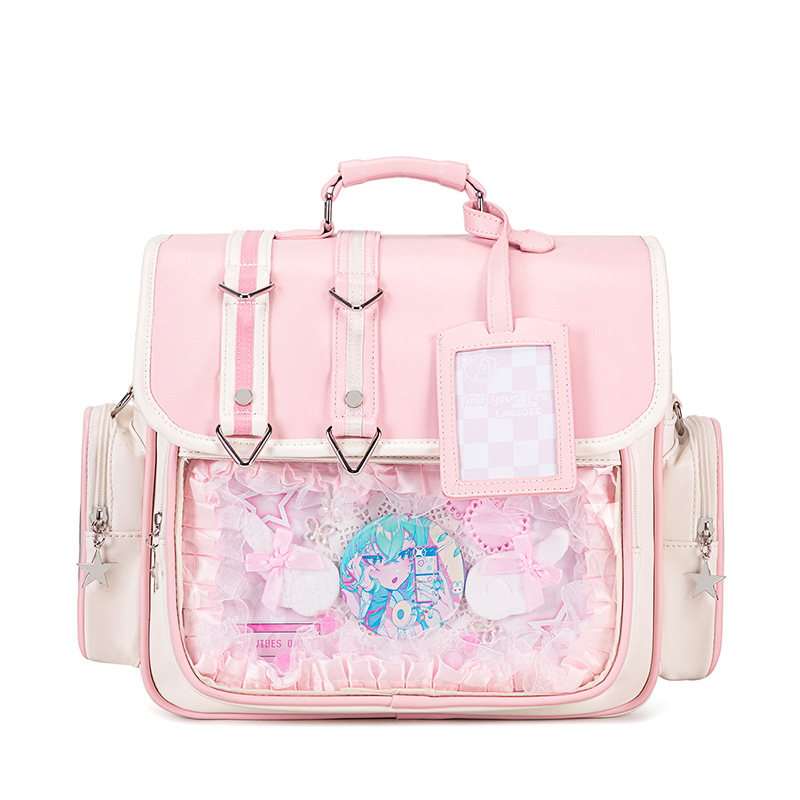Fashion Backpack Women - Tas Sekolah Jepang Tas Buku Genggam