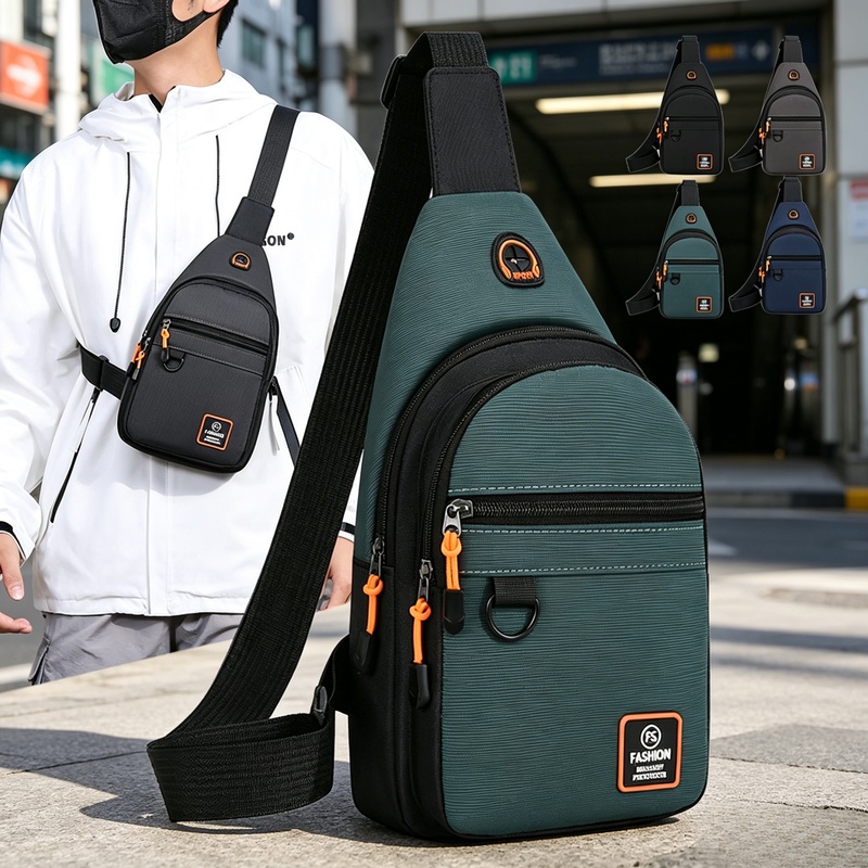 Hiking Backpack Waterproof - Tas Selempang Dada Pria Anti Air