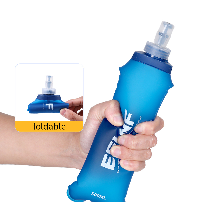 Botol Air Lipat 500ml, Soft Fl - Hydration Pack Outdoor ulasan dan harga