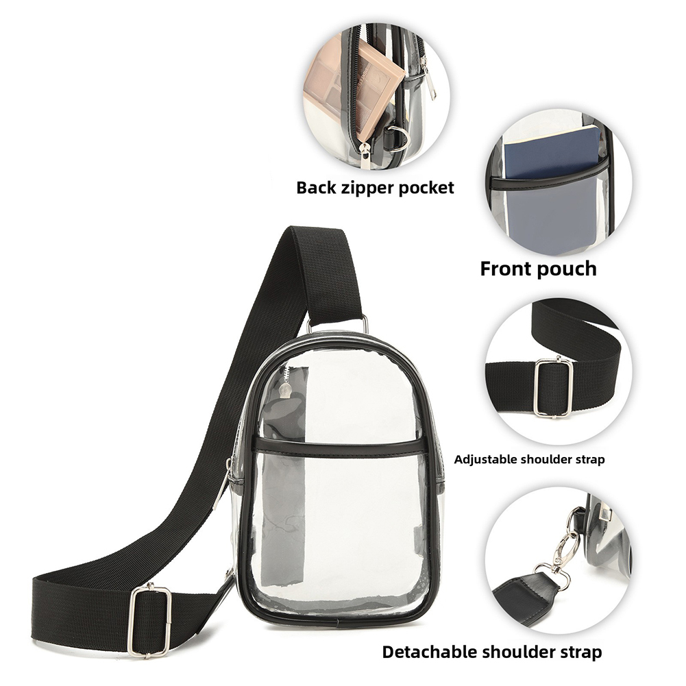 Tas Selempang Transparan, Tas  - Sling Backpack Shoulder ulasan dan harga