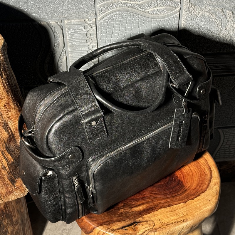 Tas Pria Penghapus Kulit Samak - Canvas Backpack Casual ulasan dan harga