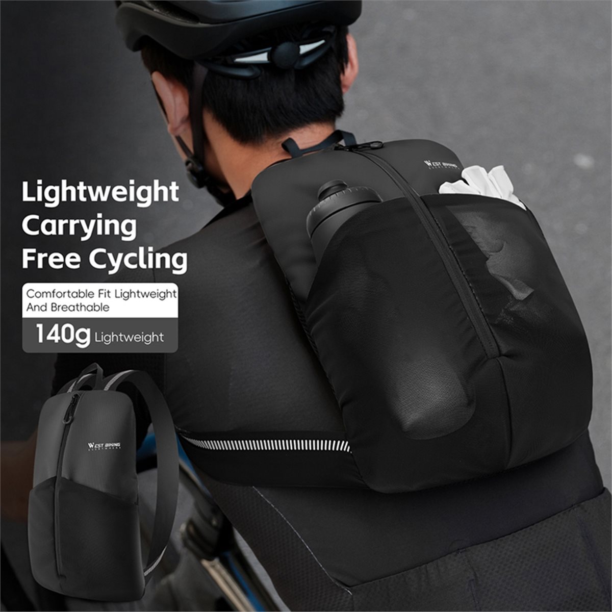 A61P Tas Ransel Bersepeda Kapa - Hiking Backpack Waterproof ulasan dan harga