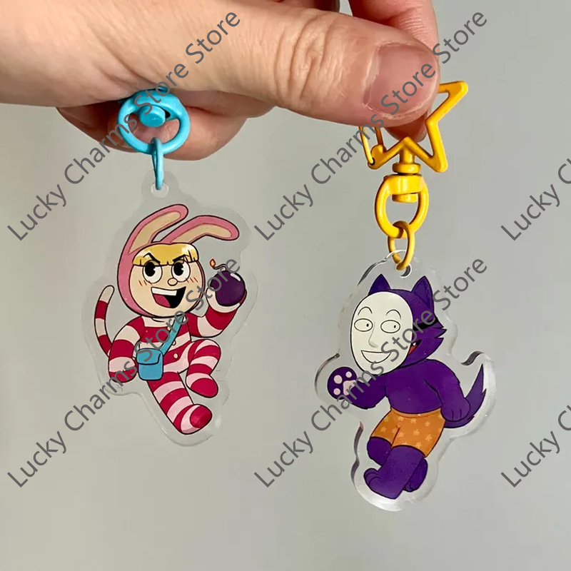 Gantungan Kunci Akrilik Figur  - School Backpack Teen ulasan dan harga