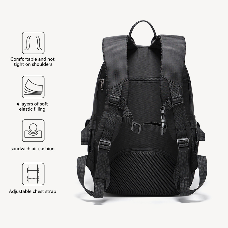 VOLUNTEER Ransel Tahan Air Kom - Canvas Backpack Casual ulasan dan harga