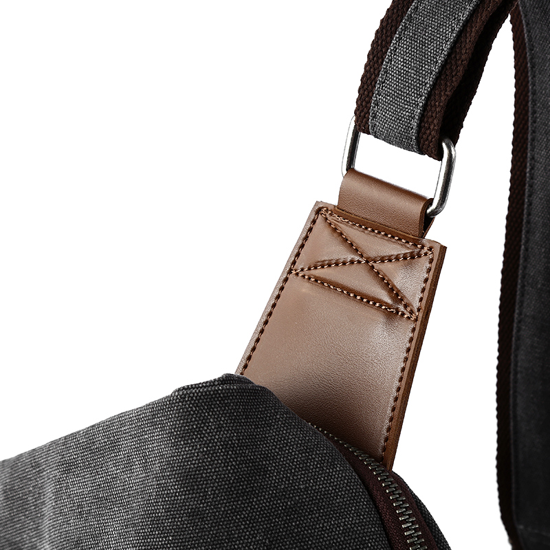 Tas Selempang Kanvas Retro Kap - Canvas Backpack Casual ulasan dan harga