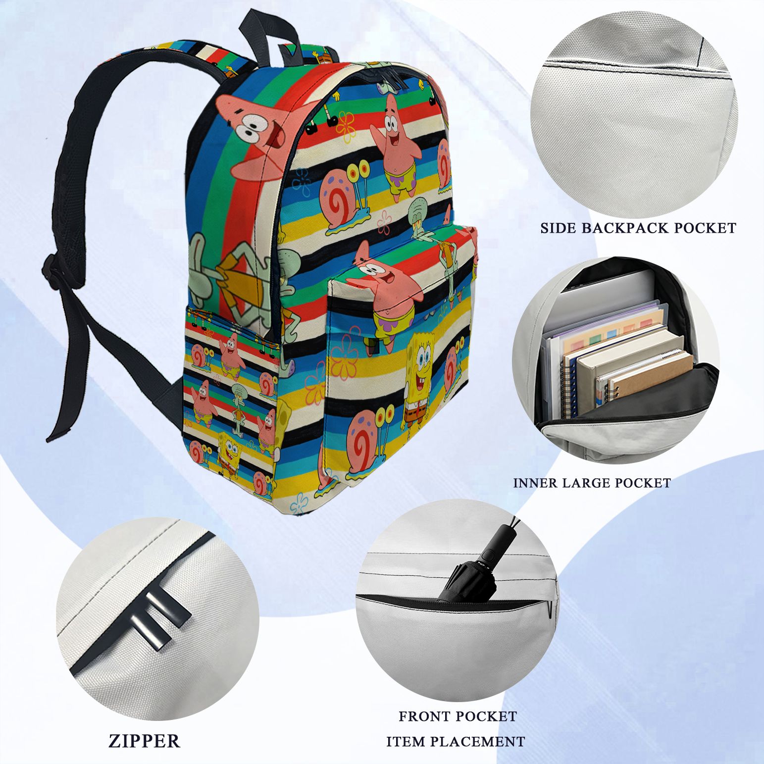 Tas Ransel SpongeBob SquarePan - School Backpack Teen ulasan dan harga