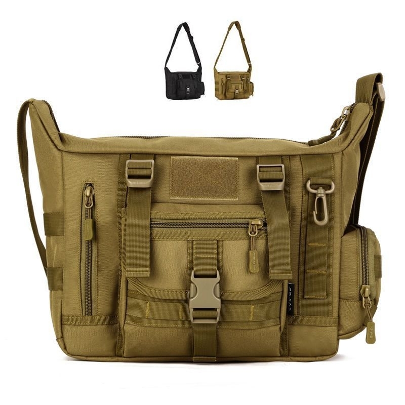 Tas Bahu Laptop 14 Inci Tas Ol - Rucksack Military Style ulasan dan harga