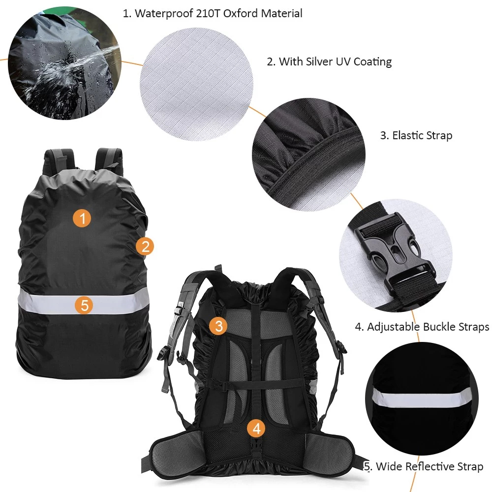 1 Buah Penutup Hujan Ransel Ta - Rain Cover Backpack ulasan dan harga