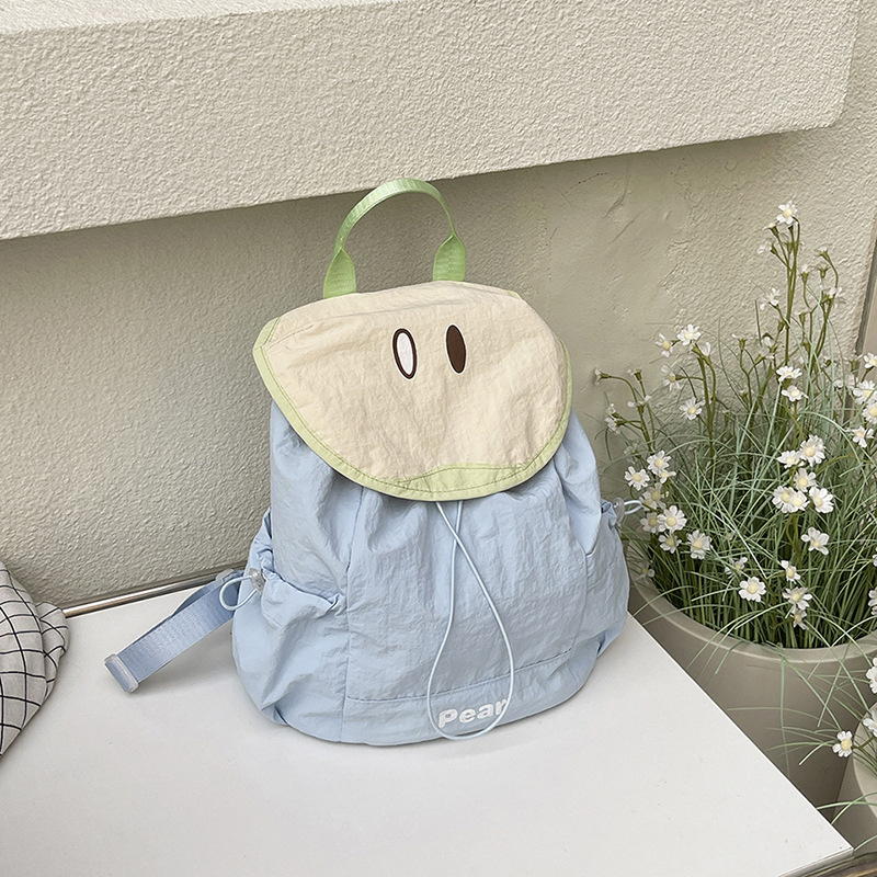 Ransel Kecil Dopamin Gambar Bu - Canvas Backpack Casual ulasan dan harga