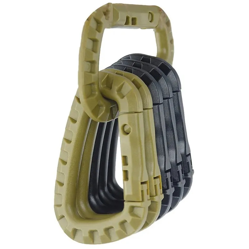 1-10 Buah Klip Karabiner Takti - Rucksack Military Style ulasan dan harga