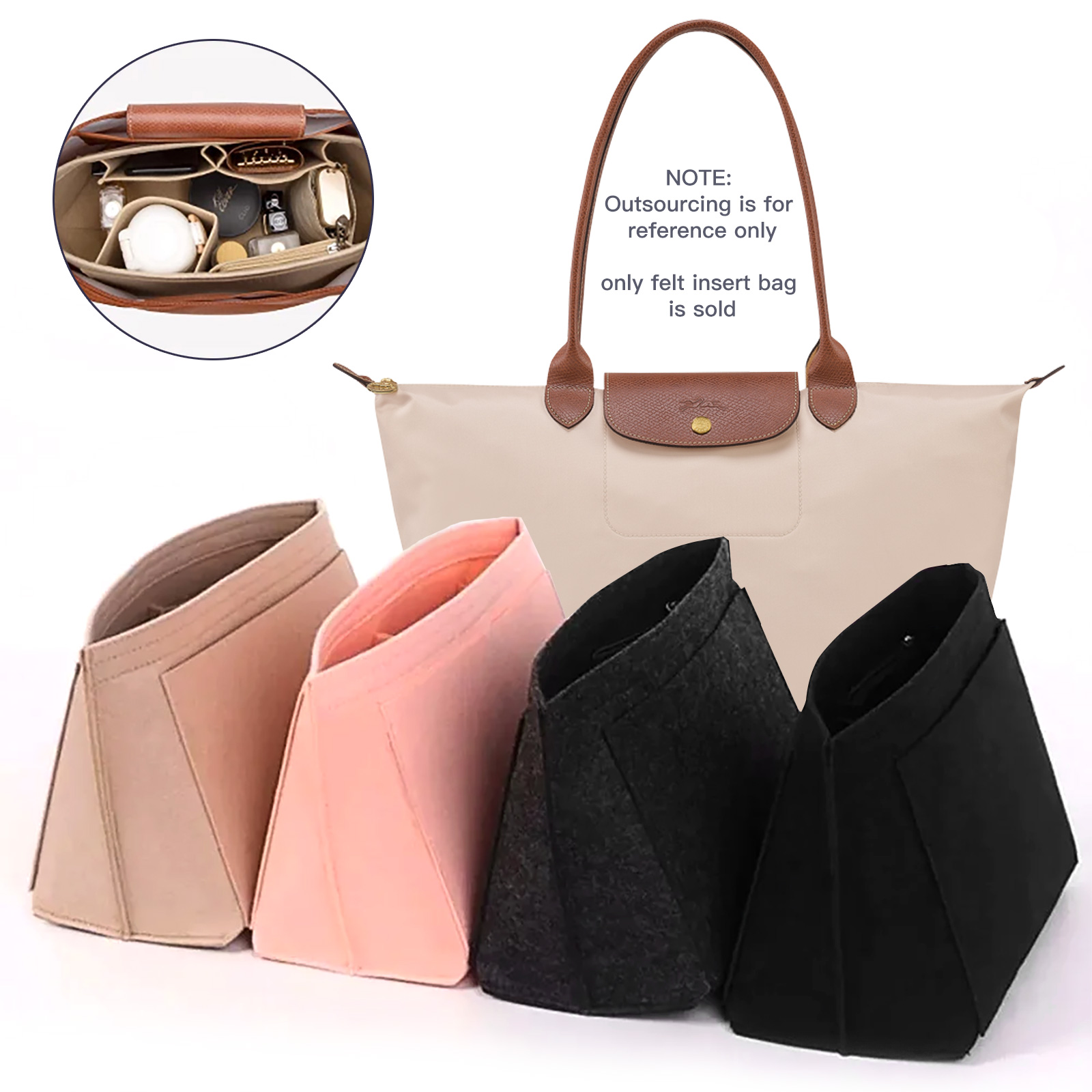 Tas Felt Insert Cocok Untuk Ta - Backpack Insert Organizer ulasan dan harga